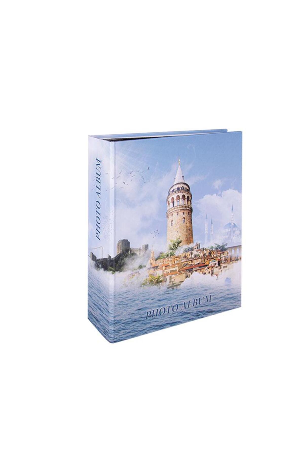 Rabsev Rs306 Fotoğraf Albümü 10x15cm 200 Fotoğraf Kapasiteli Istanbul Desenli Lüks Albüm