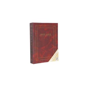 Rabsev 13x18cm 200 Fotoğraf Kapasiteli Ciltbezli Lüks Fotoğraf Albümü Bordo