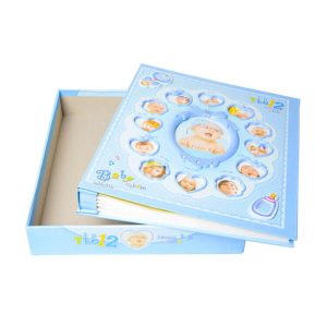 Rabsev 10x15cm 240 Fotoğraf Kapasiteli 12 Ay Çerçeveli Lüks Bebek Fotoğraf Albümü Rs6406-p - Görsel 3