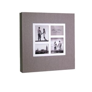 Rabsev 20 Yaprak (40 SAYFA) Yapıştırmalı Kutulu Lüks Koton Fotoğraf Albümü