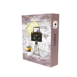 Rabsev Fotoğraf Albümü 10x15cm 200 Fotoğraf Kapasiteli Kamera Desenli Anı Albümü - Görsel 3