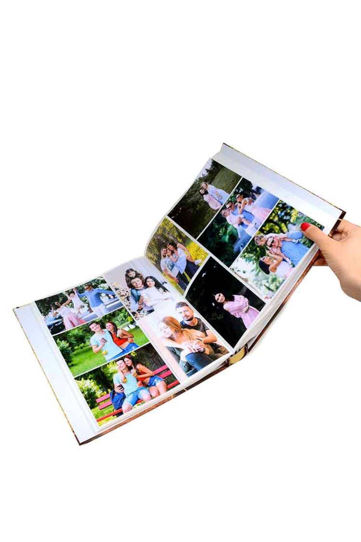 Rabsev Rs26 Fotoğraf Albümü 10x15cm 600 Lük Kule Desenli Kutulu Yatay Dikey Modeli - Görsel 2