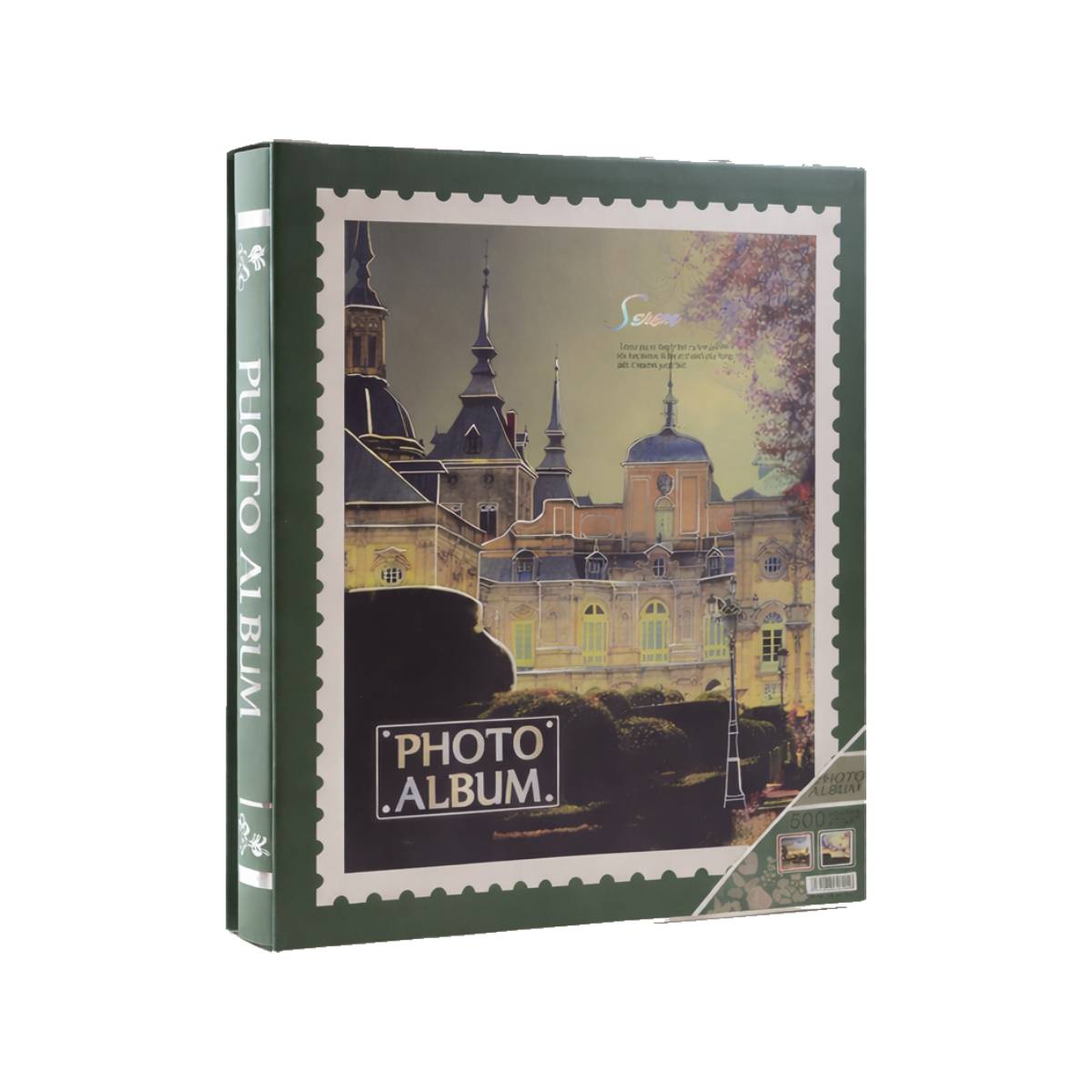 Rabsev Rs26 Fotoğraf Albümü 10x15cm 600 Lük Kule Desenli Kutulu Yatay Dikey Modeli