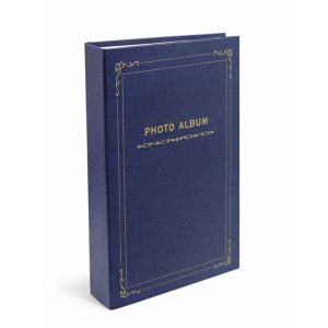 Rabsev RS094 Fotoğraf Albümü 10x15cm 300 Fotoğraf Kapasiteli Nostajik Albüm Mavi