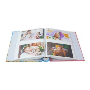 Rabsev 10x15cm 200 Fotoğraf Kapasiteli Kutulu Desenli Lüks Ofset Fotoğraf Albümü Bordo - Görsel 3